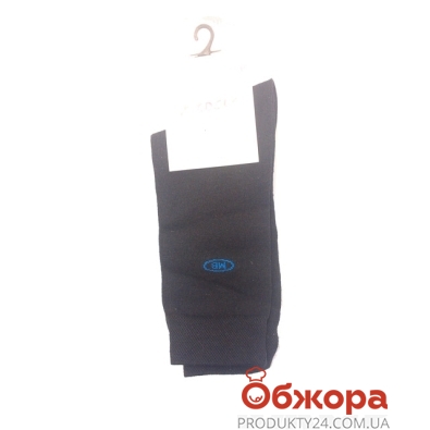 Шкарпетки чол, Лого МВ чорні 40-41р, – ІМ «Обжора»