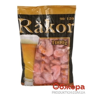 Креветки замороженные Ракор (Rakor) Beer 90/120 1 кг – ИМ «Обжора»