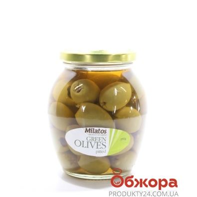 Оливки Милатос (Milatos) б/к  350 г – ІМ «Обжора»