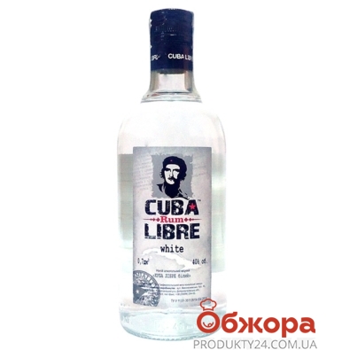 Ром Коба Либре (Coba Libre) белый, 0.7 л, 40% – ИМ «Обжора»