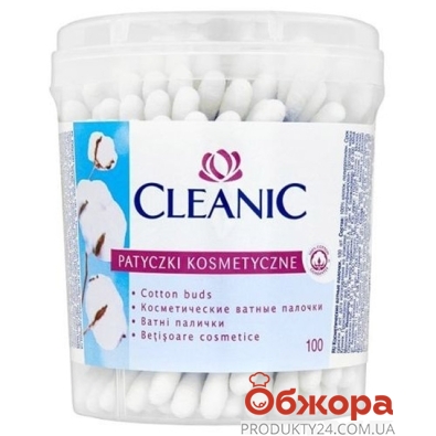 Ватные палочки Клиник (Cleanic) Классик 100 шт – ИМ «Обжора»
