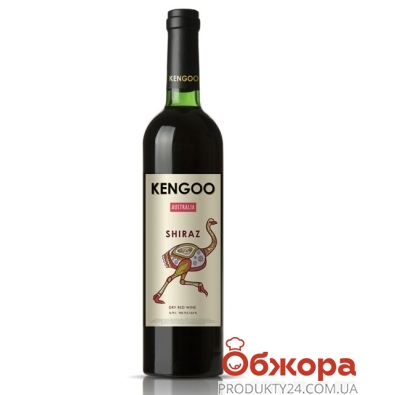 Вино Кенгоо (Kengoo) Шираз красное сухое 0,75 л – ІМ «Обжора»