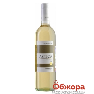 Вино Trapiche Астика (Astica) Шардоне белое сухое 0,75 л – ИМ «Обжора»