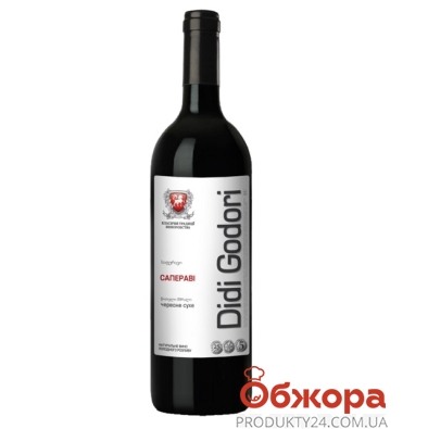 Вино Диди Годори (Didi Godori) Саперави красное сухое 0,75л – ІМ «Обжора»
