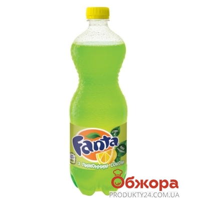 Вода Фанта (Fanta) лимон 1л – ИМ «Обжора»