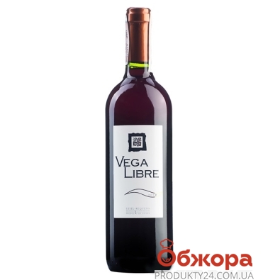 Вино Вега Либре (Vega Libre) красное сухое 0,75л – ІМ «Обжора»