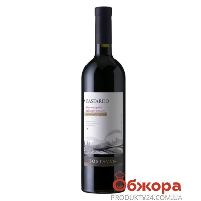 Вино Bostavan Bastardo червое напівсолодке 750 мл – ІМ «Обжора»