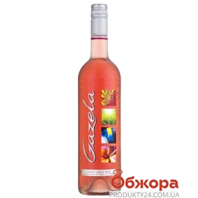 Вино Португалия Газела (Gezela) розовое полусухое 0,75 л – ИМ «Обжора»