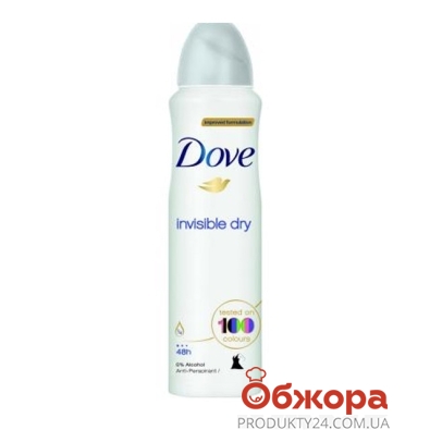 Дезодорант Дав (Dove) Невидимый 150 мл – ИМ «Обжора»
