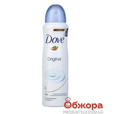 Дезодорант Дав (Dove) Оригинал 150мл. – ІМ «Обжора»
