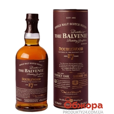 Виски Балвени (The Balvenie) 0.7л 17 лет – ИМ «Обжора»