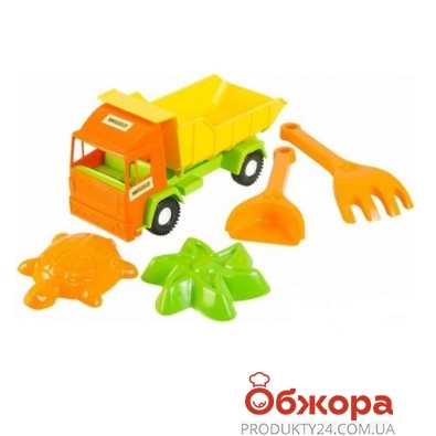 Пісочний Набір `Вантажівка Multi truck` 5 од, 39157 – ІМ «Обжора»