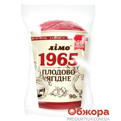 Мороженое Лимо Плодово-ягодное 1965 90г – ИМ «Обжора»