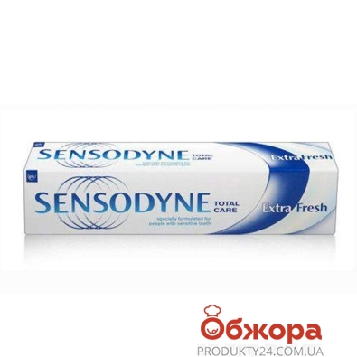 Зубная паста Сенсодин (SENSODYNE) Экстра Фреш 100 мл – ІМ «Обжора»