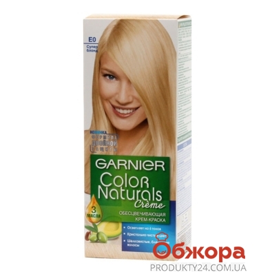 Краска для волос Гарниер (Garnier) Color naturals обесцв. крем Е0 – ИМ «Обжора»