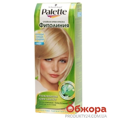 Краска Палетте (Pallete) Phitolinia для волос N100+маска сканд. блонд – ИМ «Обжора»