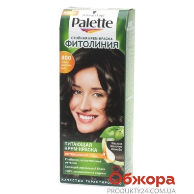 Краска Палетте (Pallete) Phitolinia для волос N800+маска темно-каштан. – ИМ «Обжора»