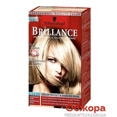 Краска Брилланс (Brillance)  для волос Скандинавский блондин 811 – ІМ «Обжора»