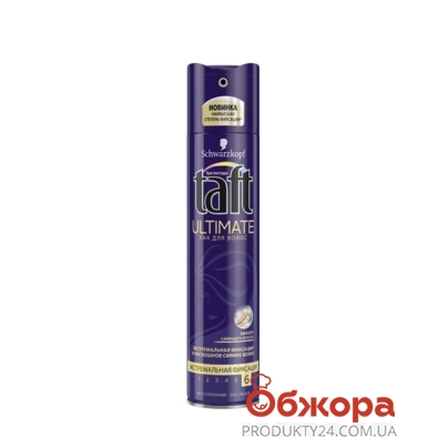 Лак для волос Тафт ( Taft) Power Ultimate с кристальным  блеском 250мл – ИМ «Обжора»