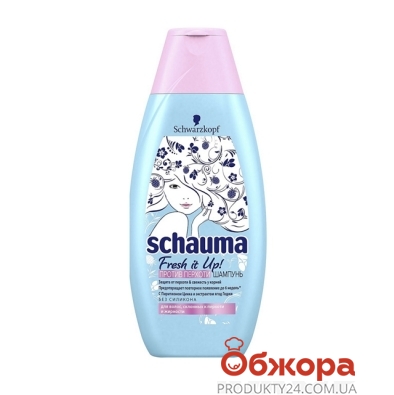 Шампунь Шаума (Schauma)  (Fresh it UP п/перхоти) 400 мл – ІМ «Обжора»