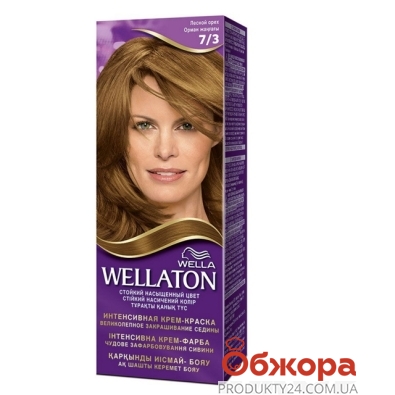 Краска Веллатон (Wellaton) для волос N7/3 Лесной Орех – ИМ «Обжора»