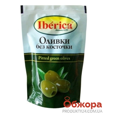 Оливки Іберіка 170г б/к пет – ІМ «Обжора»