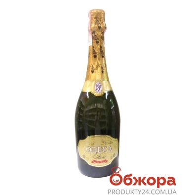 Шампанское Вечерняя Одесса Люкс 0.75л белое сладкое – ІМ «Обжора»
