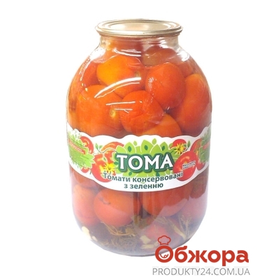 Конс, Тома 3000г томати ст СКО – ІМ «Обжора»