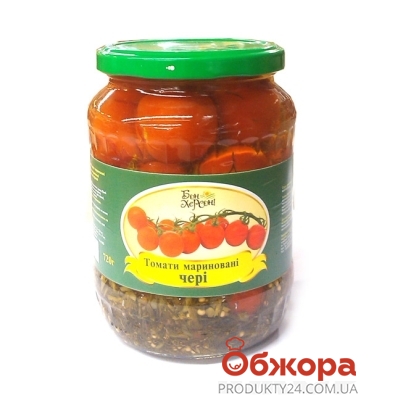 Конс, Бон Херсон 720г томати мариновані черрі – ІМ «Обжора»