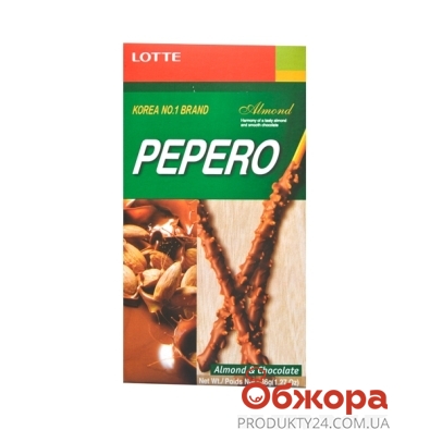 Печенье Лотте 36г соломка Pepero в шоколаде – ИМ «Обжора»