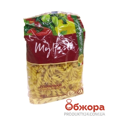 Спиральки Май паста (My Pasta) 400 г – ИМ «Обжора»