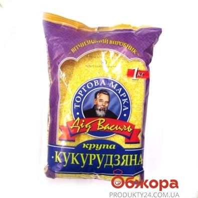 Кукурузная крупа "Дед Василь", 1 кг – ІМ «Обжора»