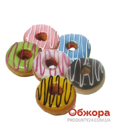 Пончик DONUTS заварн.крем шоколодный – ИМ «Обжора»