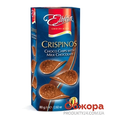 Конфеты Криспино чипсы молочный шоколад 80 г – ІМ «Обжора»