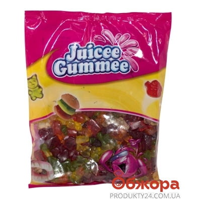 Конфеты Джусии-Гаммии (Juicee Gummee) веселые бургеры  80г – ИМ «Обжора»