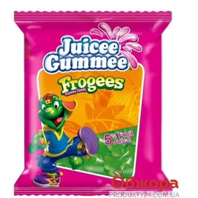 Конфеты Джусии-Гаммии (Juicee Gummee) жабки 80 г – ИМ «Обжора»
