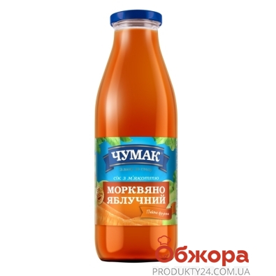 Сок Чумак морковно-яблочный 0,75 л – ИМ «Обжора»