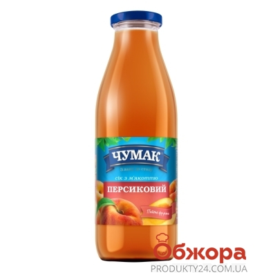 Сок Чумак персиковый нектар 0,75 л – ИМ «Обжора»