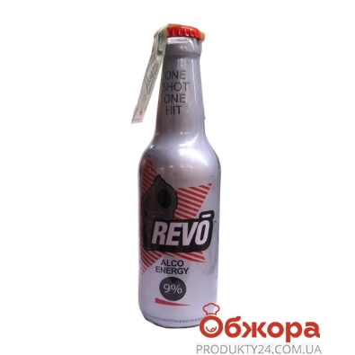 Напиток энергетический Рево (Revo) 0,33 л – ІМ «Обжора»