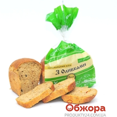 Хлеб Житня Сила с оливками 300 г – ИМ «Обжора»