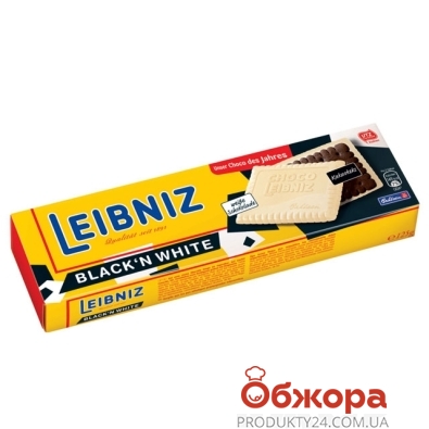 Печенье Лейбниц (Leibniz) black & white 125г – ІМ «Обжора»