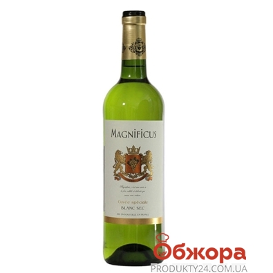 Вино Магнификус (Magnificus) белое сухое 0,75 л – ІМ «Обжора»