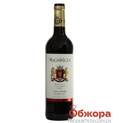 Вино Магнификус (Magnificus) красное п/сл. 0,75 л – ІМ «Обжора»