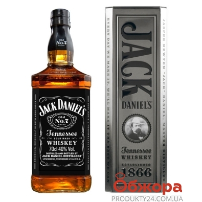 Виски Джек Дениэлс 1.0 л – ІМ «Обжора»