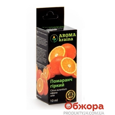 Эфирное масло "Апельсин горький", 10 мл – ИМ «Обжора»