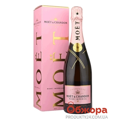 Шампанское Моет (Moet) Шандон брют розовое, 0.7 л – ИМ «Обжора»