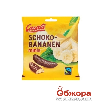 Конфеты Касали (Casali) шоколадные бананы МИНИ 125 г – ІМ «Обжора»