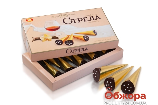 Конфеты Бисквит-шоколад (ХБФ) стрела 180 г – ИМ «Обжора»