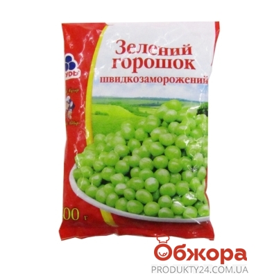 Зам.Овощи Рудь Зеленый горошек 0,4 кг – ІМ «Обжора»