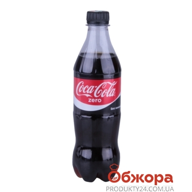 Вода Кока-Кола 0,5л Zero – ІМ «Обжора»